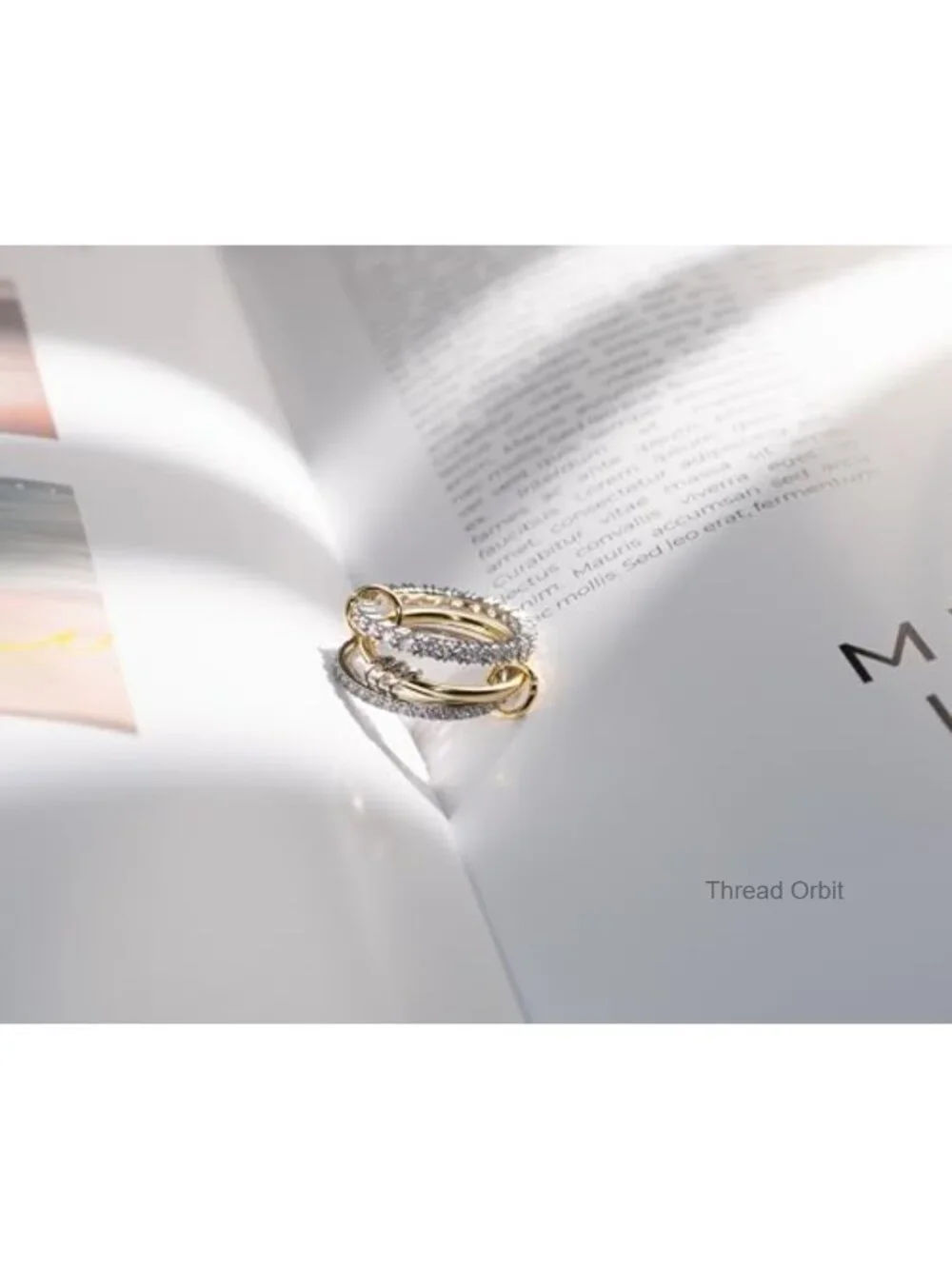 Stackable Rings for Women 18k Gold Plated Cubic Zirconia Knuckle Ring Set